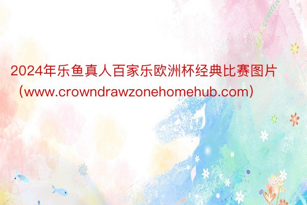 2024年乐鱼真人百家乐欧洲杯经典比赛图片（www.crowndrawzonehomehub.com）